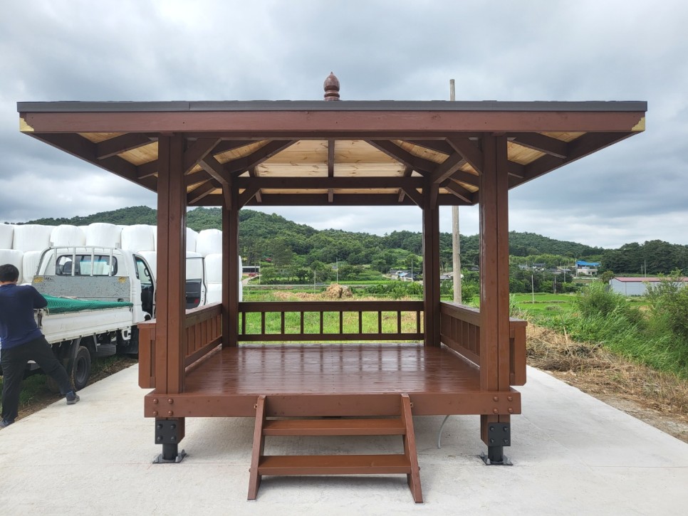 정읍, 전원주택 가족쉼터 사각정자