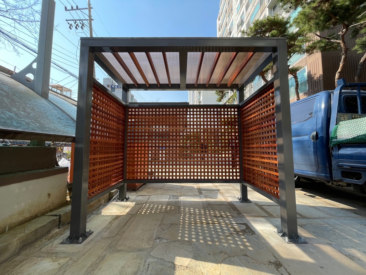 서울, 아파트 음식물처리 파고라